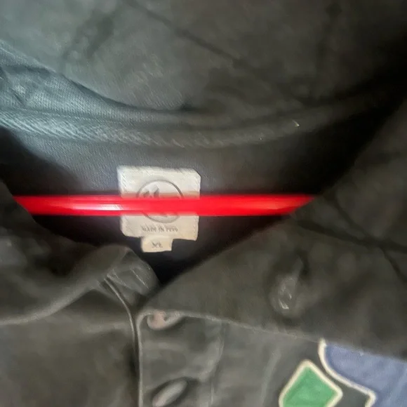 47 Black Jacket with Logo - Picture 2 of 5